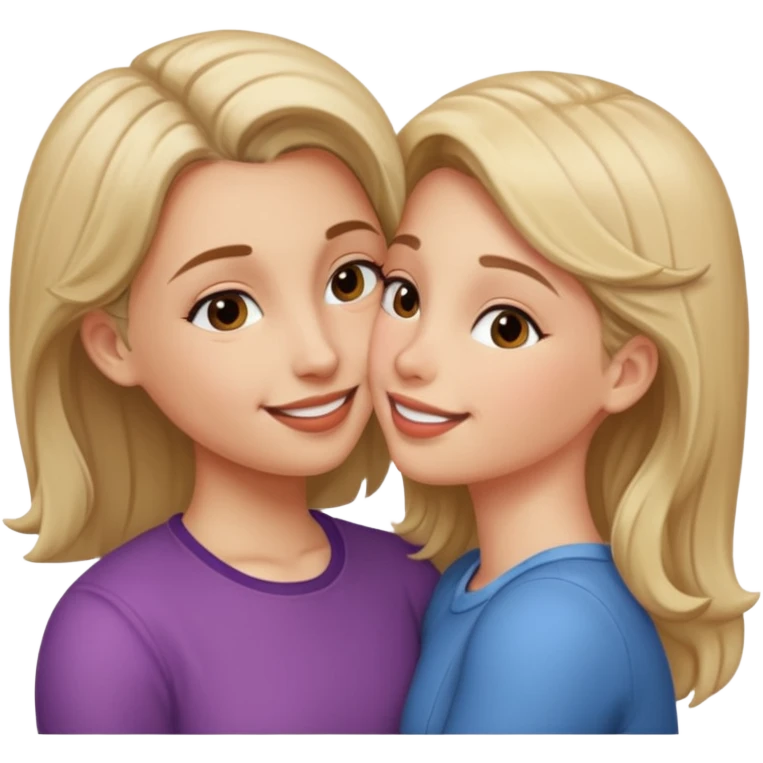Someone kissing a girl  emoji