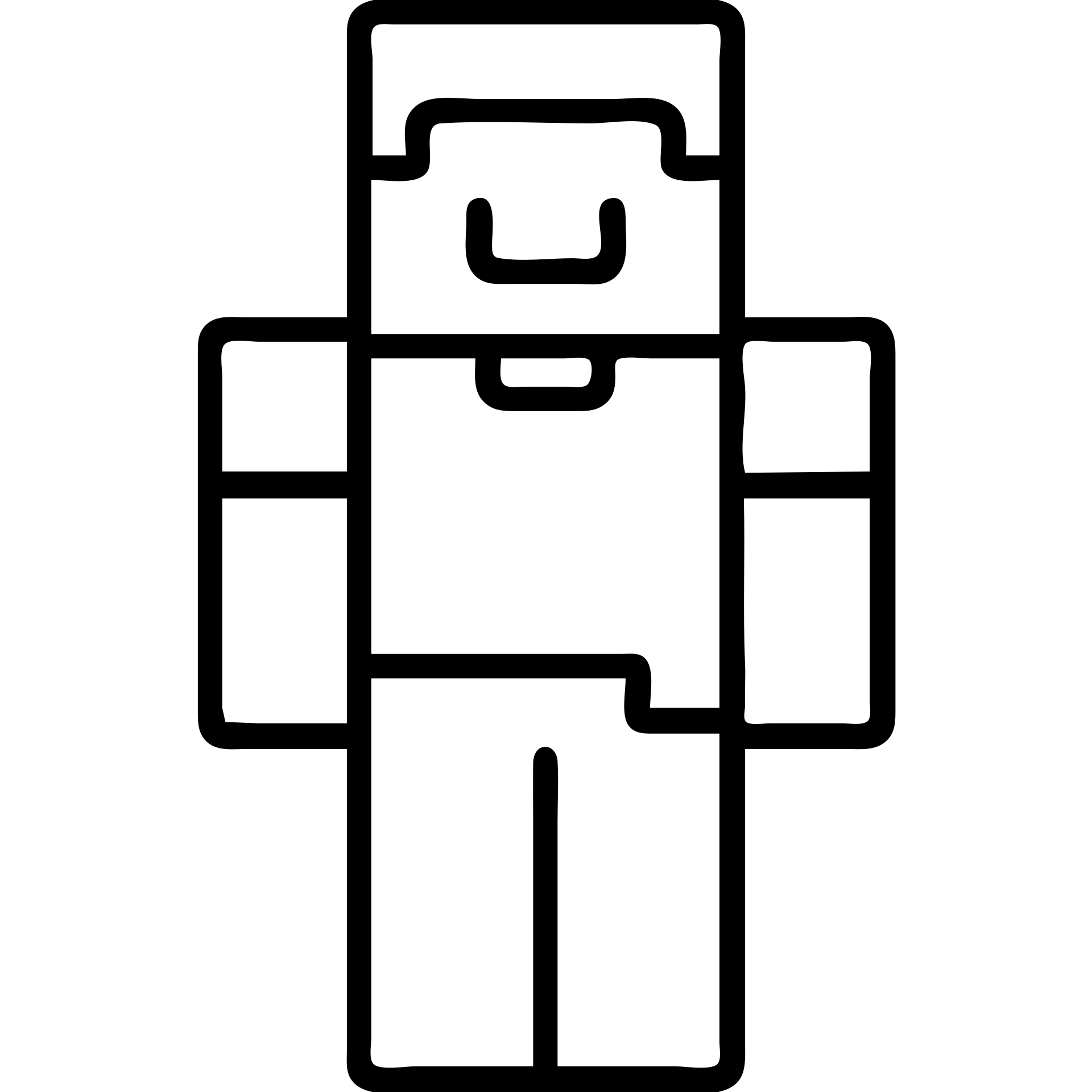 Minecraft character emoji
