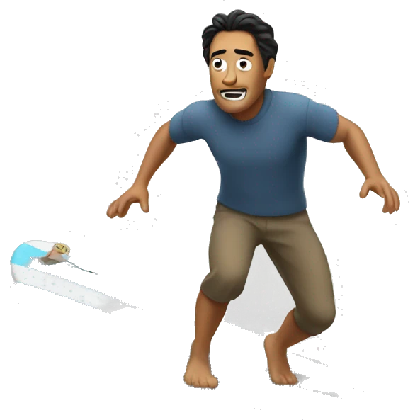 Glenn surfing  emoji