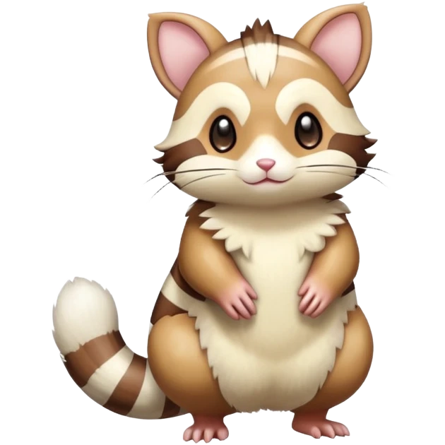 Furret (full body) emoji