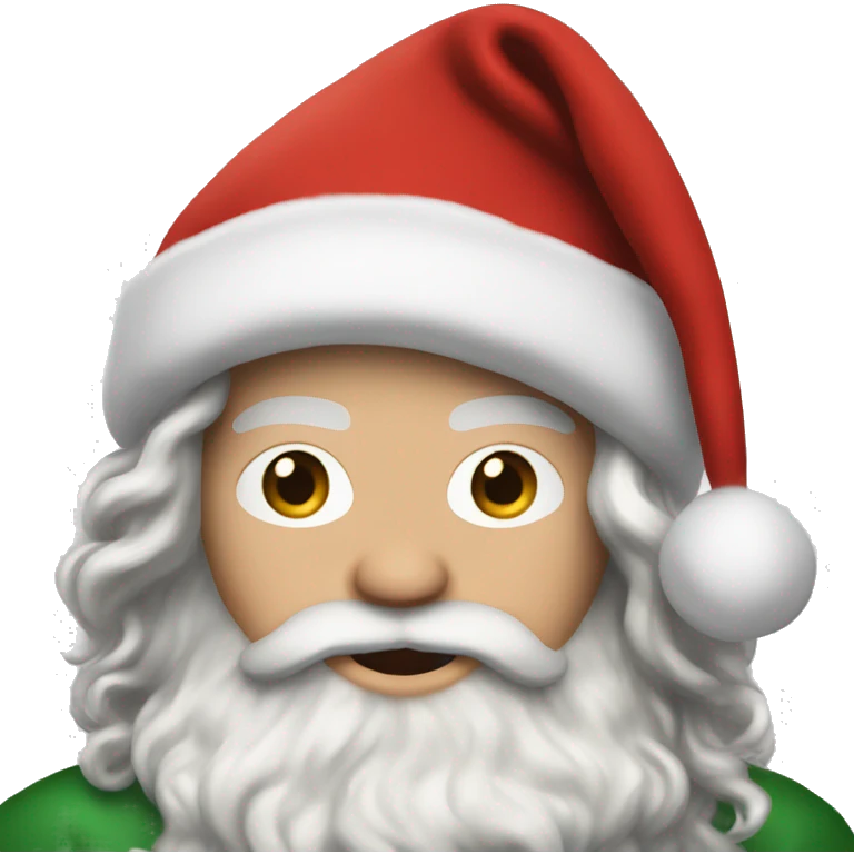 Harry Styles as santa claus emoji