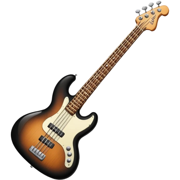 Bass guitar emoji