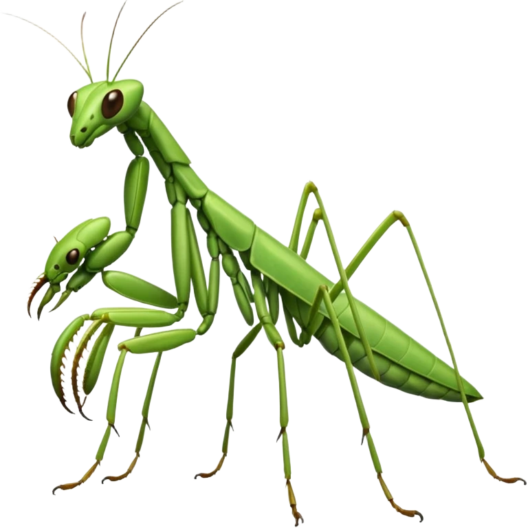 Praying mantis emoji