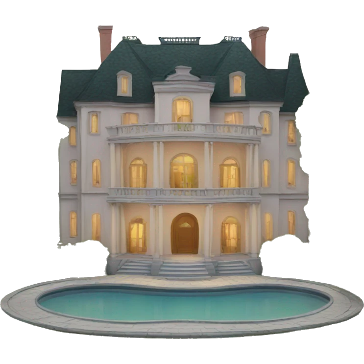 mansion emoji