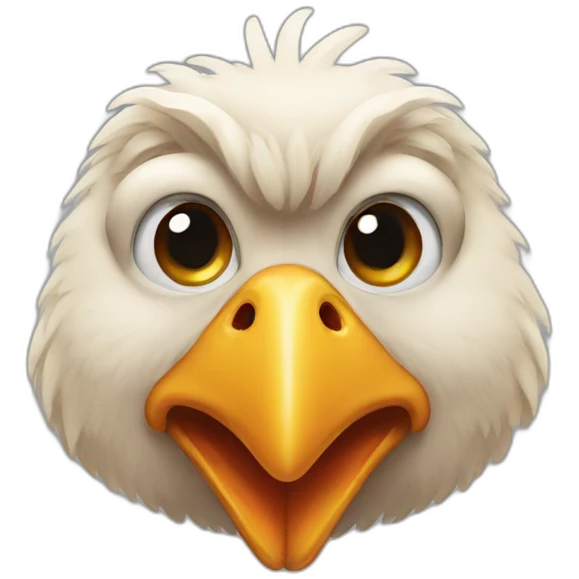 chicken head emoji