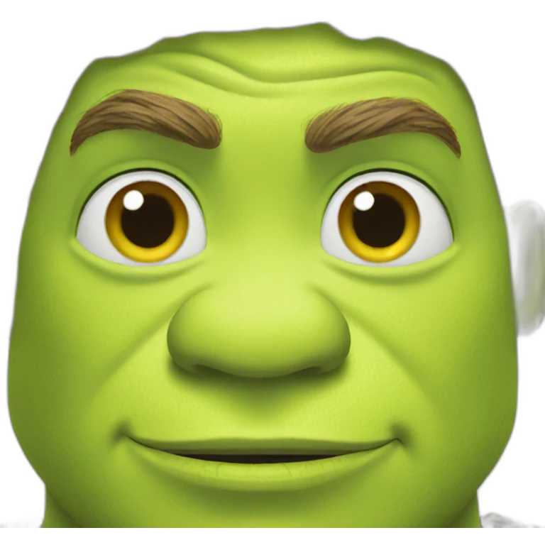 white-shrek emoji