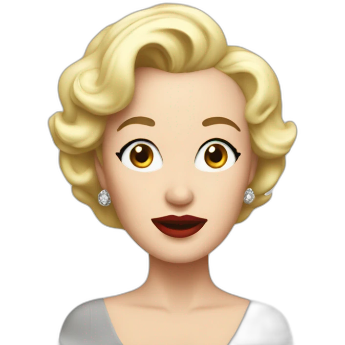 Marilyn Moroe emoji