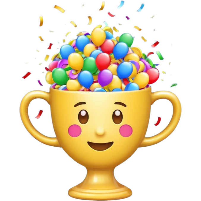 EMOJI AND WIN CUP emoji