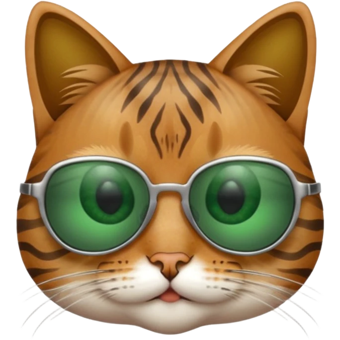 Cat wearing sunglasses emoji