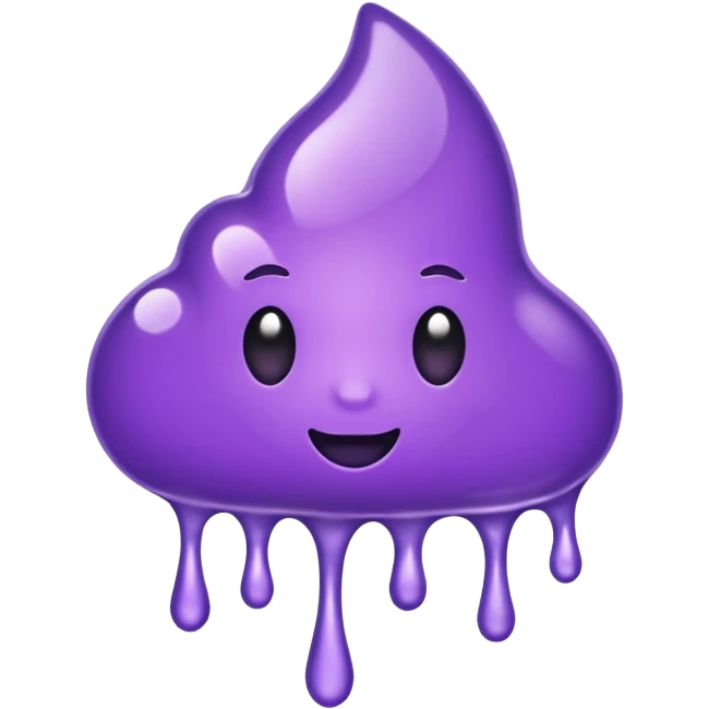 purple splat emoji