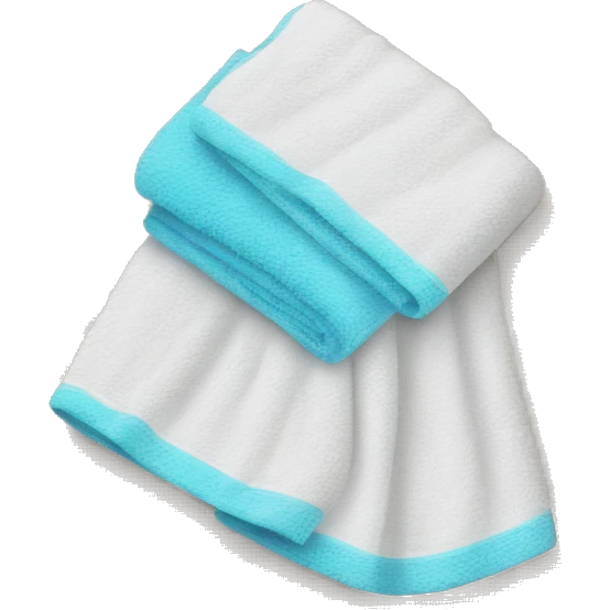 plain towel emoji