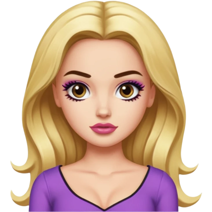 brianne howey as pretty bratz baddie emoji