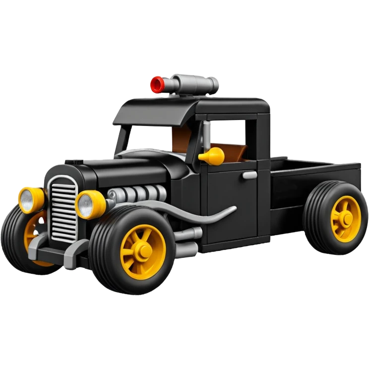 Lego Rat truck hot rod  emoji