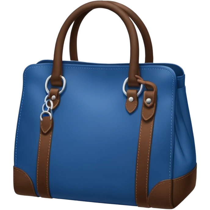 sac de pièces bleues emoji