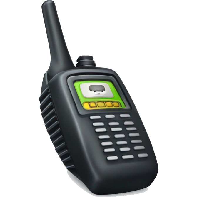 Walkie talkie emoji