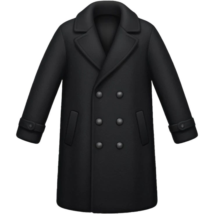 black coat emoji