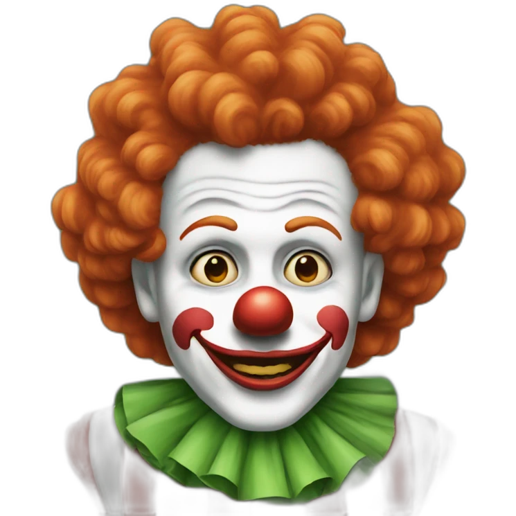 Payaso verde emoji