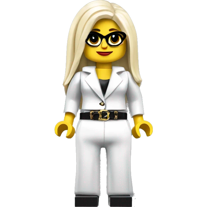 LADY GAGA lego full body emoji