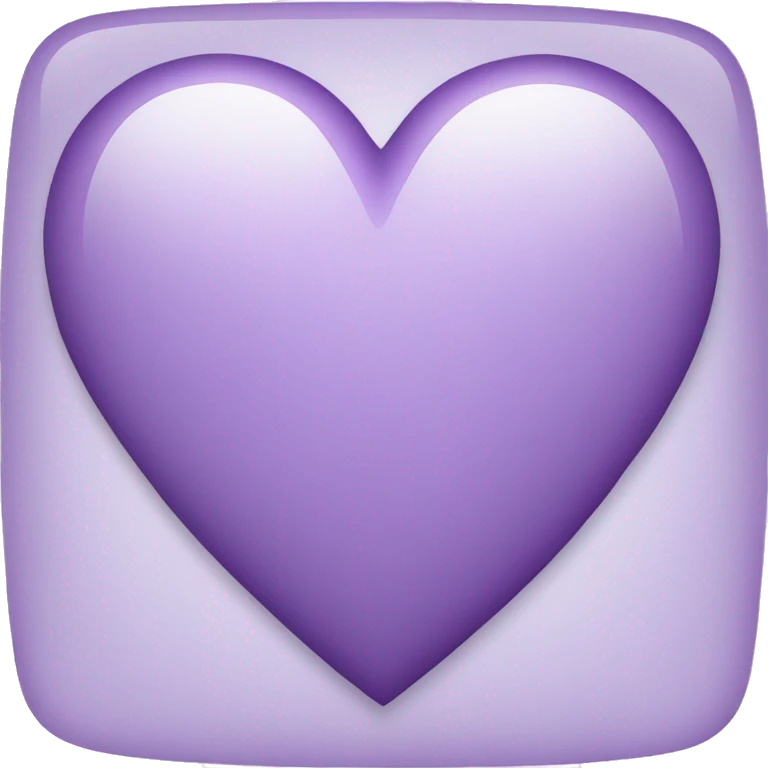 light purple heart emoji