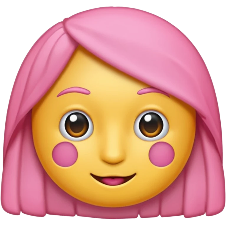 🎥 bu emojiyi pembe yap emoji