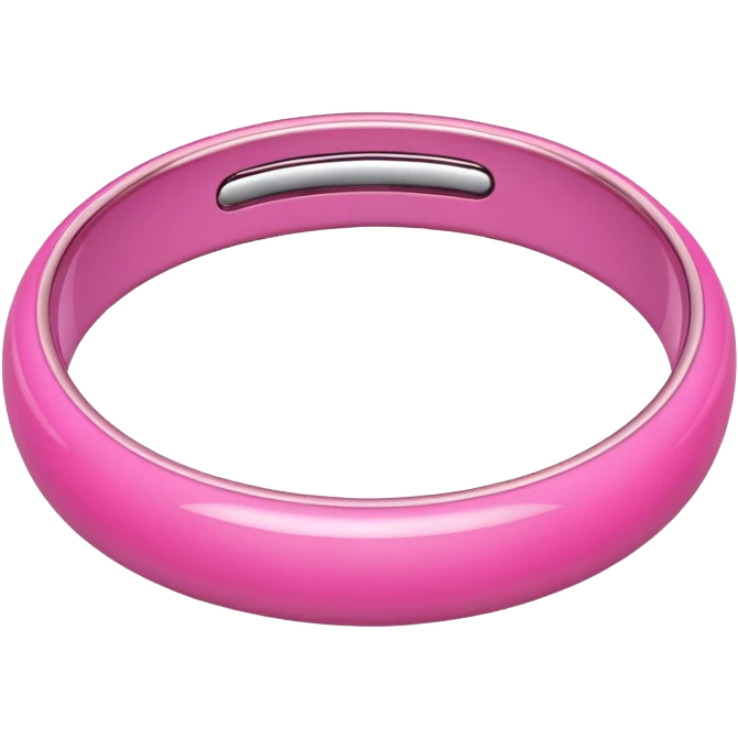 pink bangle emoji