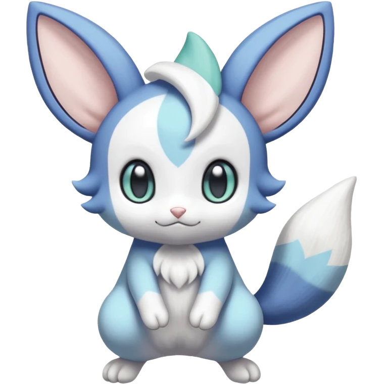 Meowstic-Meloetta/Minccino-Delcatty-Pachirisu-fusion emoji