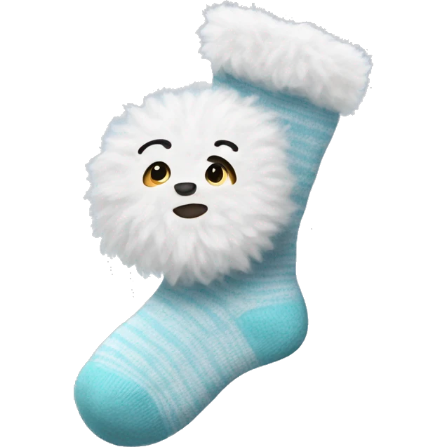 Fluffy socks  emoji