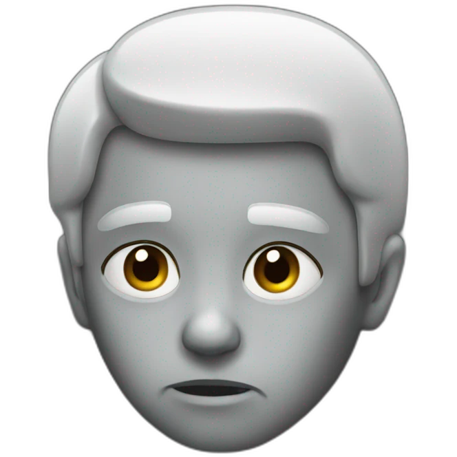 Disappointed emoji