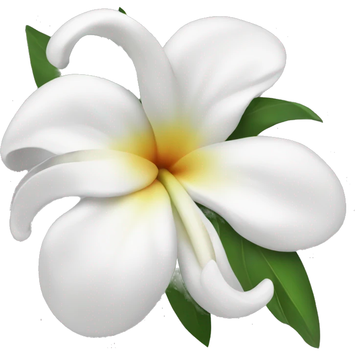 Make me a white tropical flower emoji emoji