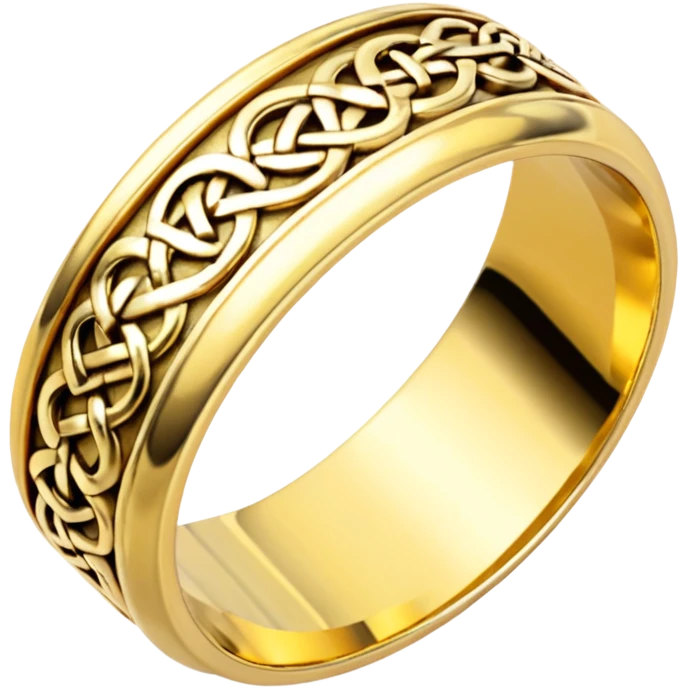 celtic gold ring emoji