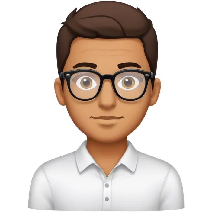 MAn 24 Years old from egypt and have glass  emoji
