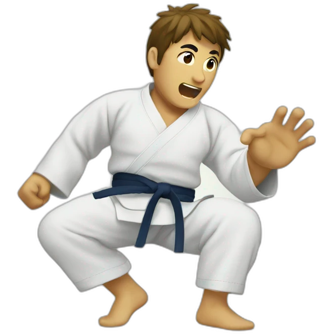 Judo emoji