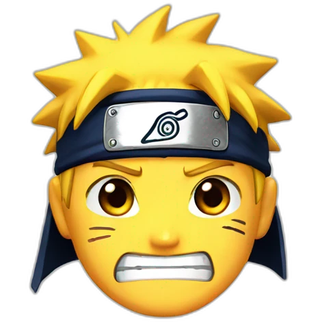 Naruto,face with tears of joy emoji