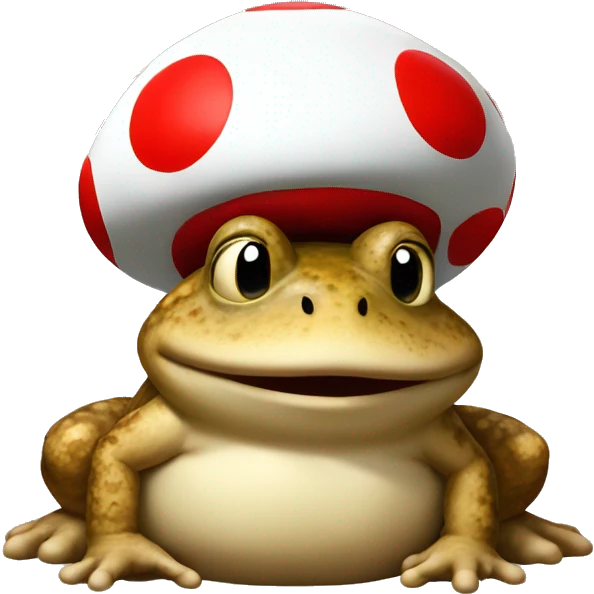 Mario Toad emoji