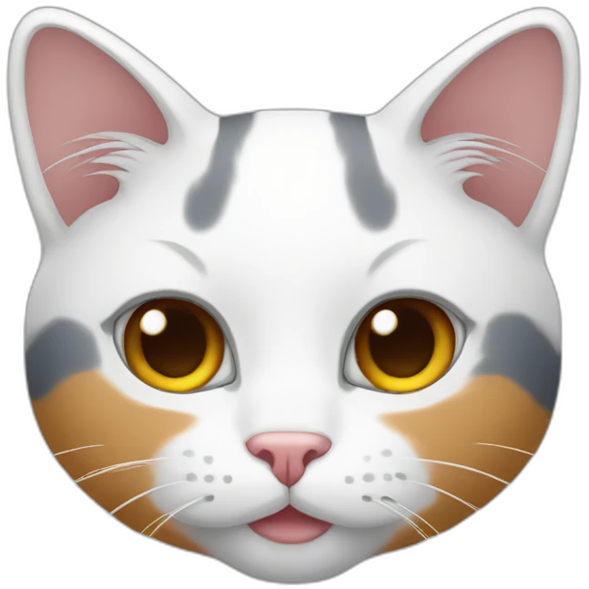 tricolor cat emoji