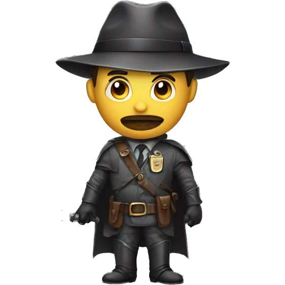 Detective knight emoji
