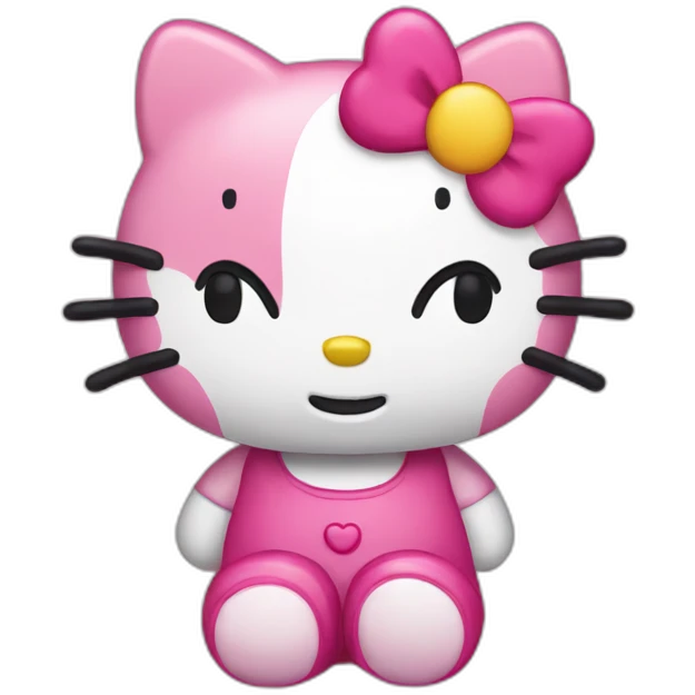 Hello kitty emoji