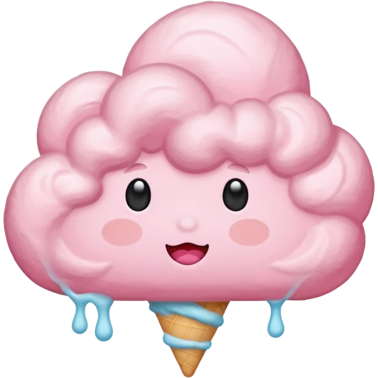 pink cloud emoji