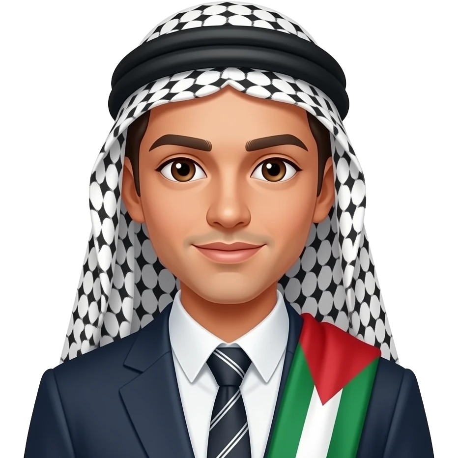 Front Palestine Étudiants emoji