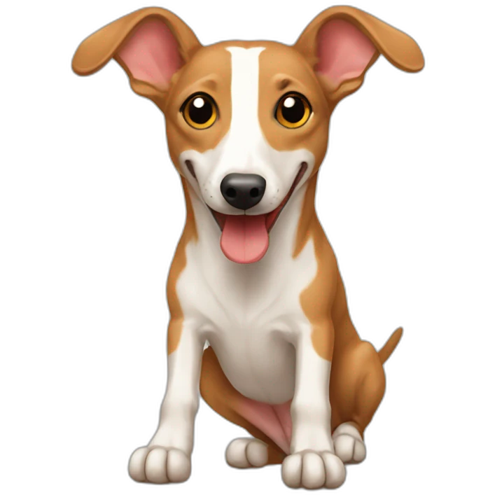happy podenco emoji