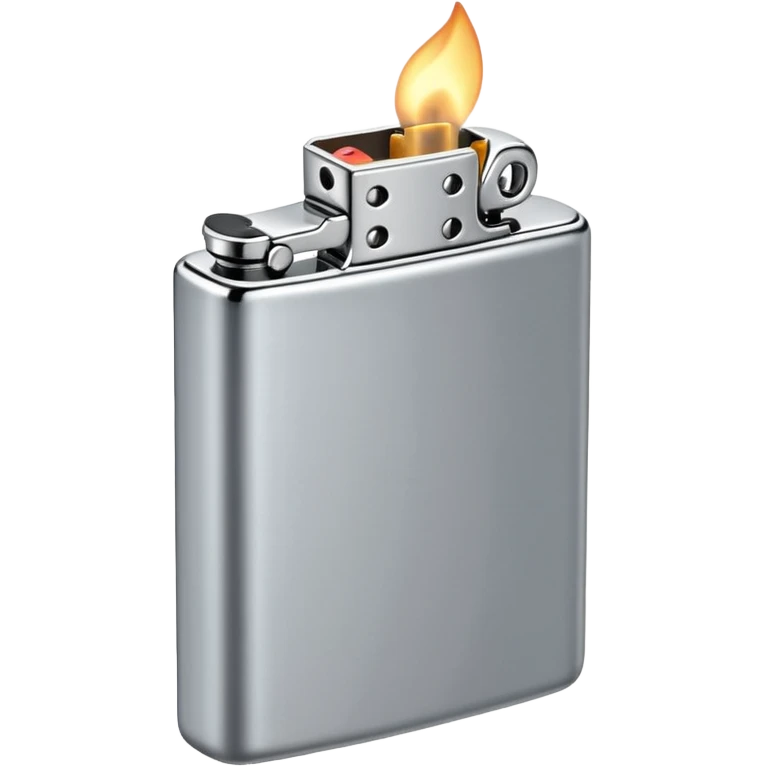 silver lighter emoji