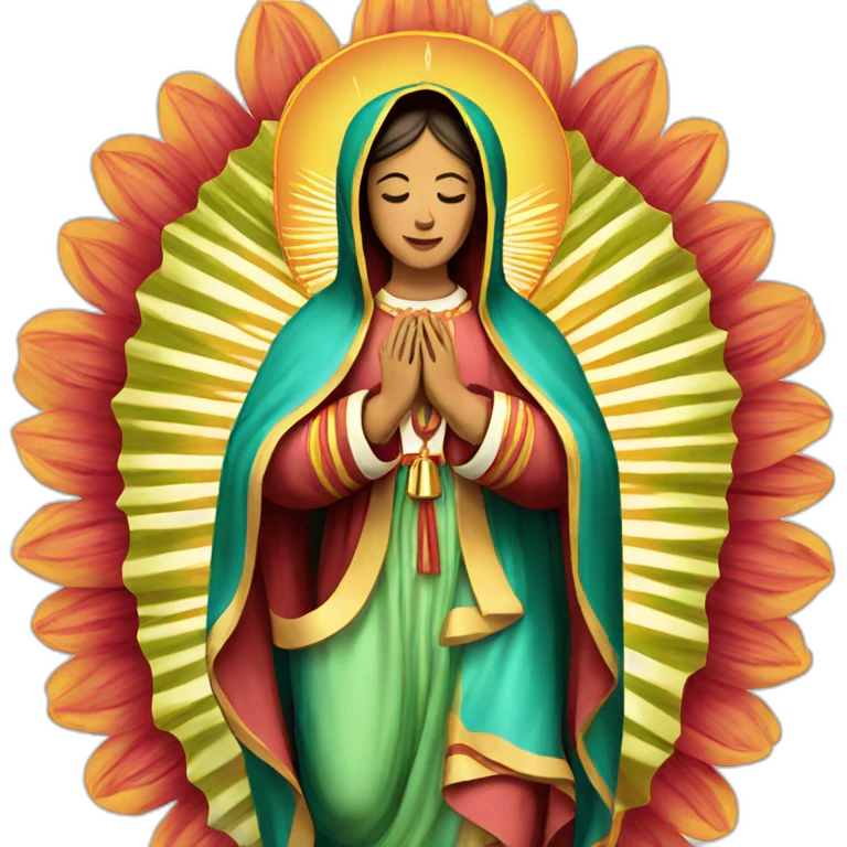 La virgen de Guadalupe emoji