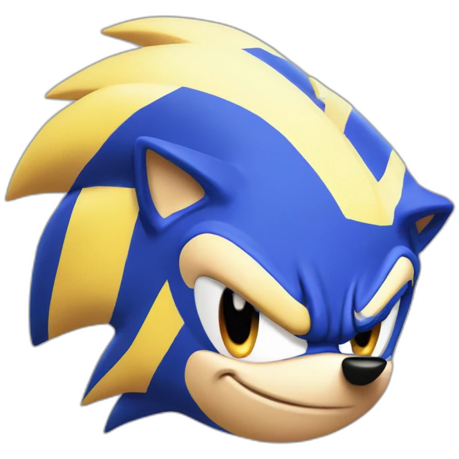 Sonic you are too slow emoji