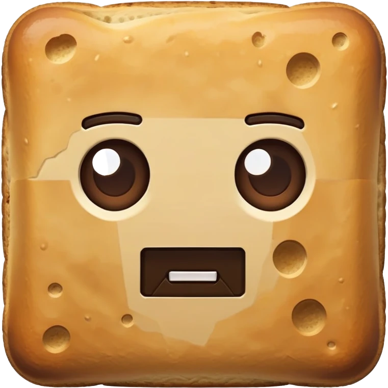 Minecraft bread emoji
