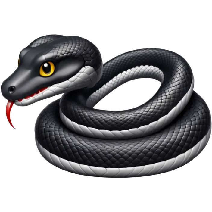 Black snake emoji