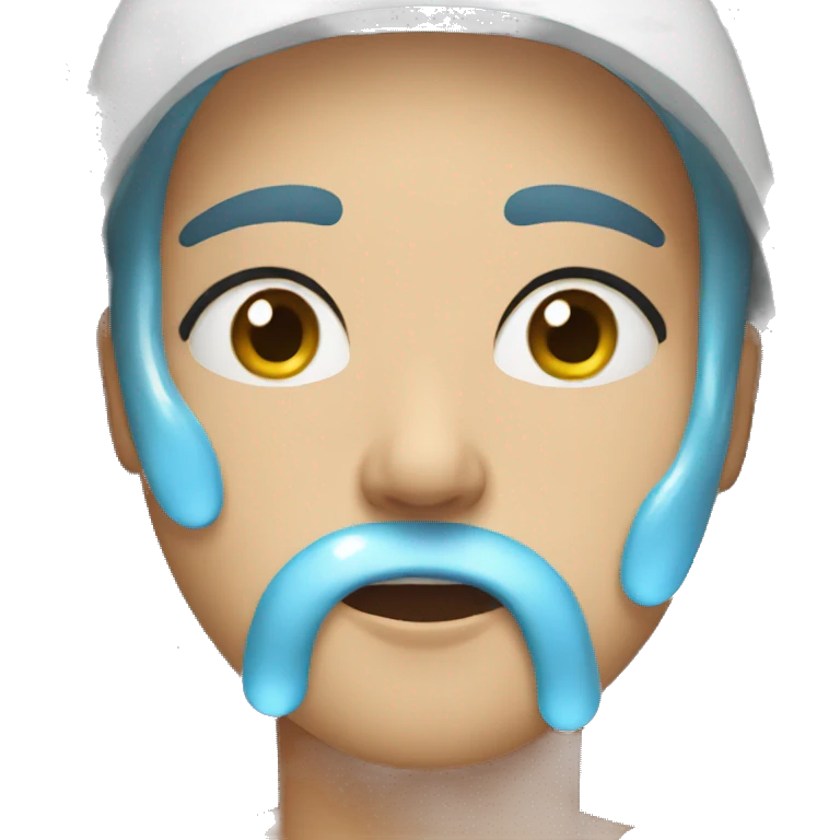 need water face emoji