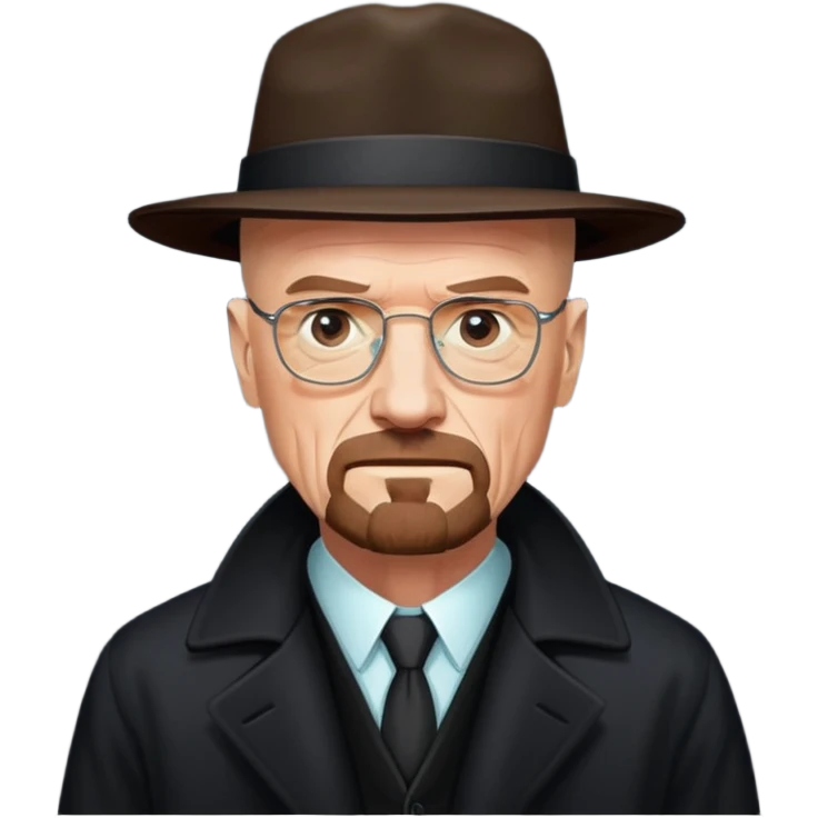 Walter white in coat  emoji