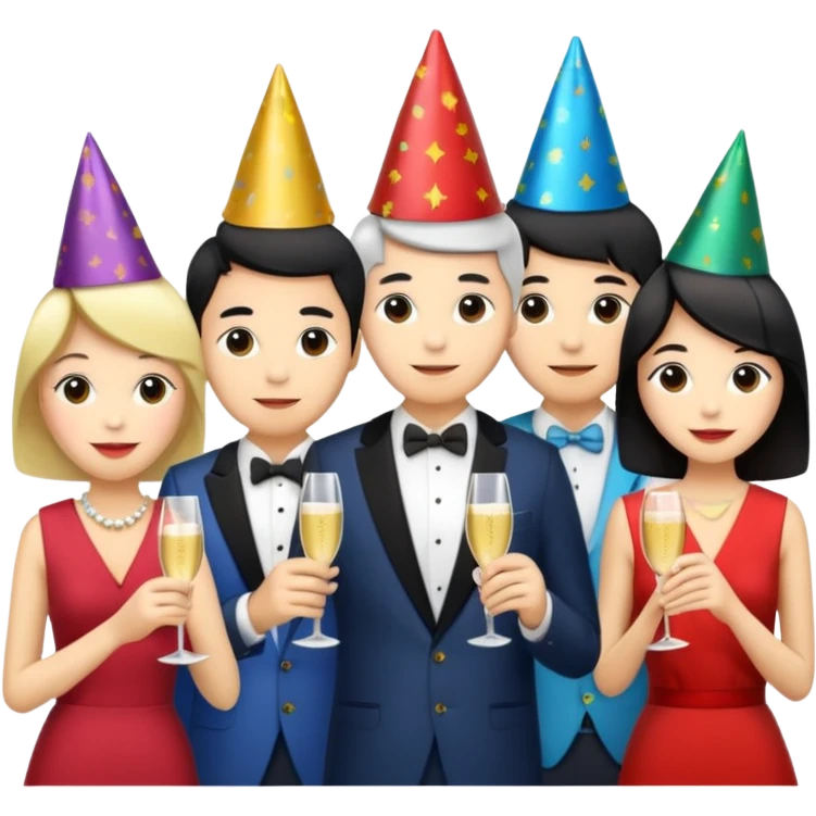 Party in singapore emoji
