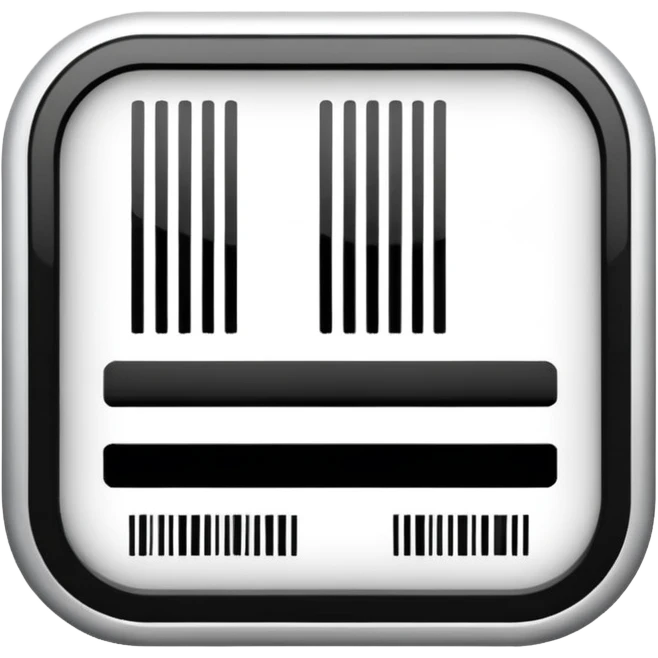 barcode icon emoji