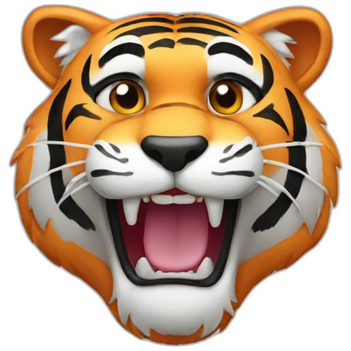 pretty tiger emoji